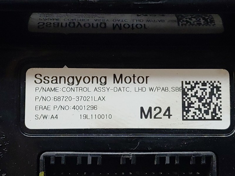 Recambio de mando climatizador para ssangyong korando urban referencia OEM IAM   