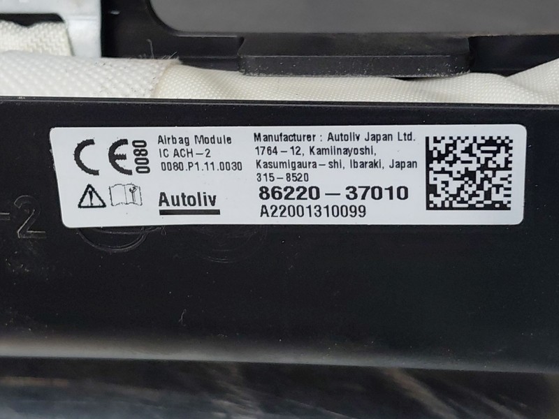 Recambio de airbag cortina delantero derecho para ssangyong korando urban referencia OEM IAM   