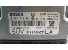 Recambio de centralita motor uce para fiat sedici (189) 1.9 jtd 8v 120 emotion referencia OEM IAM 3392079JP1 0281012991  2