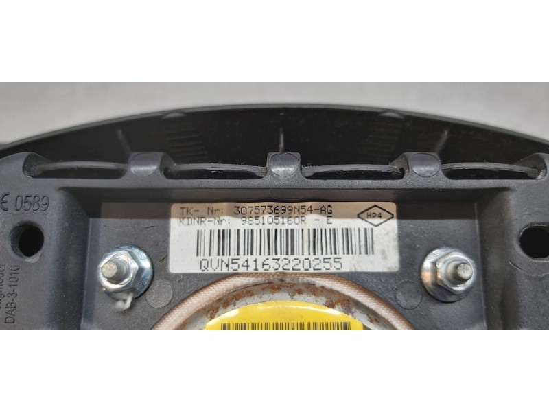 Recambio de airbag delantero izquierdo para dacia lodgy laureate referencia OEM IAM 985105160R   Recambio de airbag delantero izquierdo para dacia lodgy laureate referencia OEM IAM 985105160R