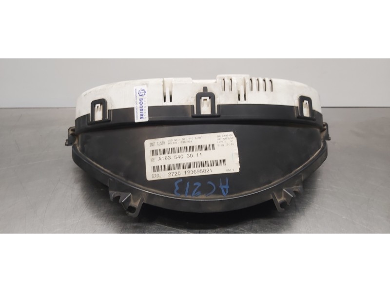 Recambio de cuadro instrumentos para mercedes clase m (w163) 270 cdi (163.113) referencia OEM IAM A1635403011  