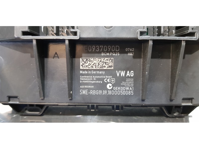 Recambio de modulo electronico para volkswagen t6 transporter furgón referencia OEM IAM 7E0937090D  
