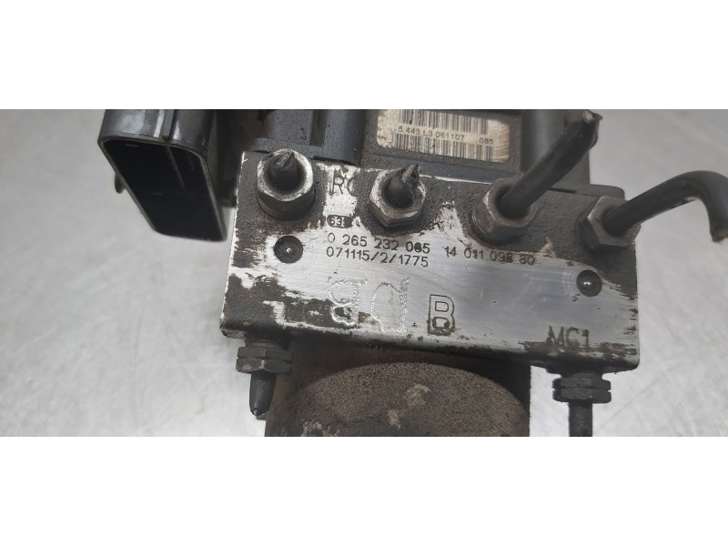 Recambio de abs para peugeot expert kasten furg. acristaldo referencia OEM IAM 1401109880 0265232065  Recambio de abs para peugeot expert kasten furg. acristaldo referencia OEM IAM 1401109880 0265232065