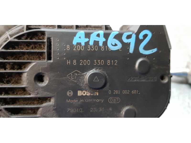 Recambio de caja mariposa para renault laguna iii expression referencia OEM IAM H8200330812   Recambio de caja mariposa para renault laguna iii expression referencia OEM IAM H8200330812