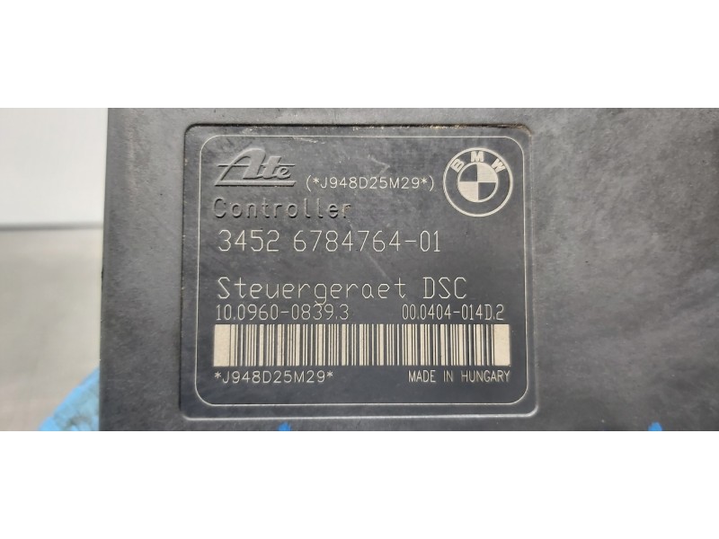 Recambio de abs para bmw serie 1 berlina (e81/e87) 118d referencia OEM IAM 34516784763 10020603514  Recambio de abs para bmw serie 1 berlina (e81/e87) 118d referencia OEM IAM 34516784763 10020603514