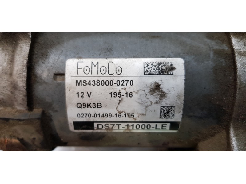 Recambio de motor arranque para ford kuga (cbs) trend referencia OEM IAM DS7T11000LE  