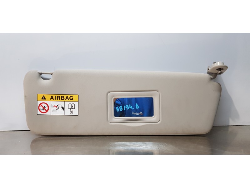 Recambio de parasol derecho para fiat talento kombi (296) l1h1 1,0t family (m1) referencia OEM IAM 6000617969   Recambio de parasol derecho para fiat talento kombi (296) l1h1 1,0t family (m1) referencia OEM IAM 6000617969