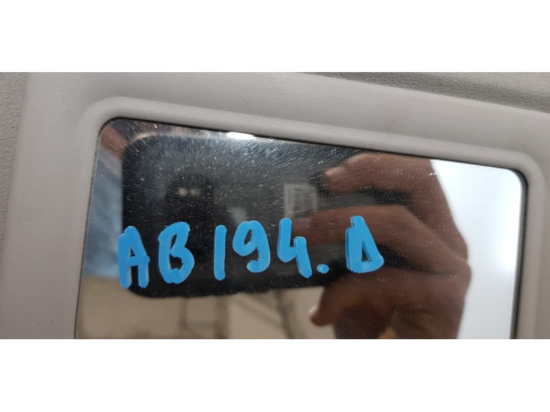 Recambio de parasol derecho para fiat talento kombi (296) l1h1 1,0t family (m1) referencia OEM IAM 6000617969   Recambio de parasol derecho para fiat talento kombi (296) l1h1 1,0t family (m1) referencia OEM IAM 6000617969