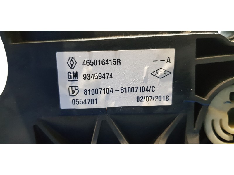 Recambio de pedal freno para fiat talento kombi (296) l1h1 1,0t family (m1) referencia OEM IAM 465016415R   Recambio de pedal freno para fiat talento kombi (296) l1h1 1,0t family (m1) referencia OEM IAM 465016415R