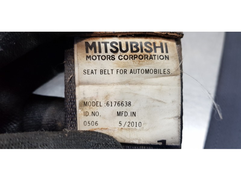Recambio de cinturon seguridad trasero derecho para mitsubishi asx (ga0w) challenge 2wd referencia OEM IAM 7000B446XA 6176638  Recambio de cinturon seguridad trasero derecho para mitsubishi asx (ga0w) challenge 2wd referencia OEM IAM 7000B446XA 6176638