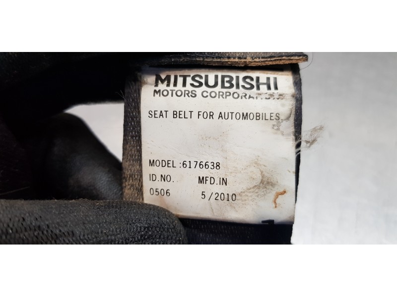 Recambio de cinturon seguridad trasero izquierdo para mitsubishi asx (ga0w) challenge 2wd referencia OEM IAM 7000B446XA 6176638  Recambio de cinturon seguridad trasero izquierdo para mitsubishi asx (ga0w) challenge 2wd referencia OEM IAM 7000B446XA 6176638