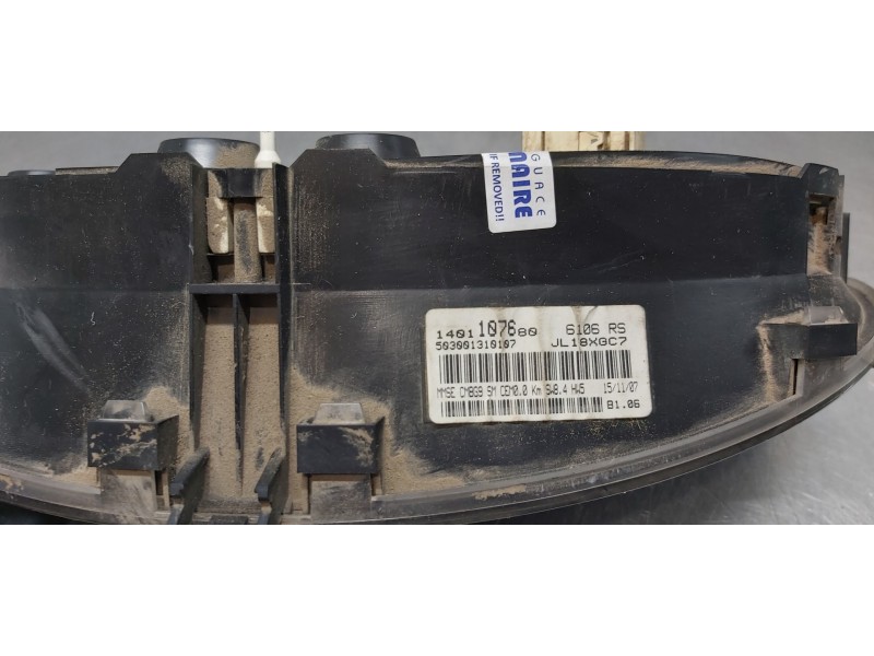 Recambio de cuadro instrumentos para peugeot expert kasten furg. acristaldo referencia OEM IAM 1401107680   Recambio de cuadro instrumentos para peugeot expert kasten furg. acristaldo referencia OEM IAM 1401107680