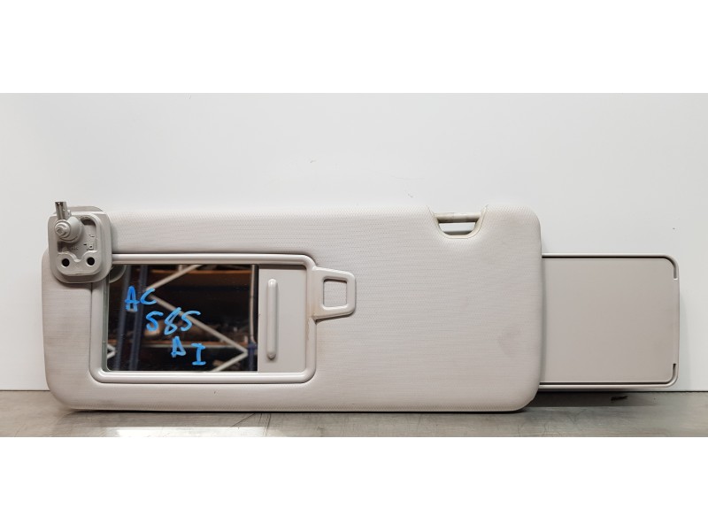 Recambio de parasol izquierdo para hyundai tucson essence bluedrive 2wd referencia OEM IAM 85201D3500TTX  