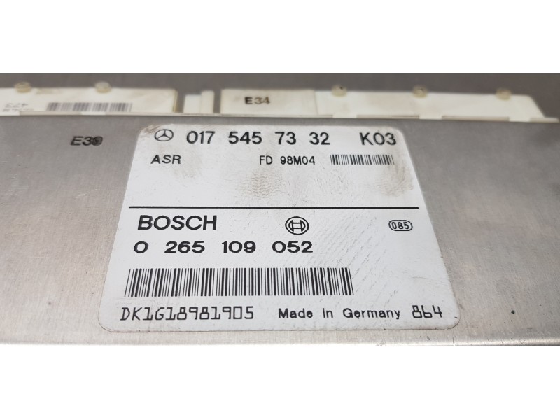 Recambio de centralita asr para mercedes clase e (w210) berlina 320 (210.065) referencia OEM IAM 175457332   Recambio de centralita asr para mercedes clase e (w210) berlina 320 (210.065) referencia OEM IAM 175457332