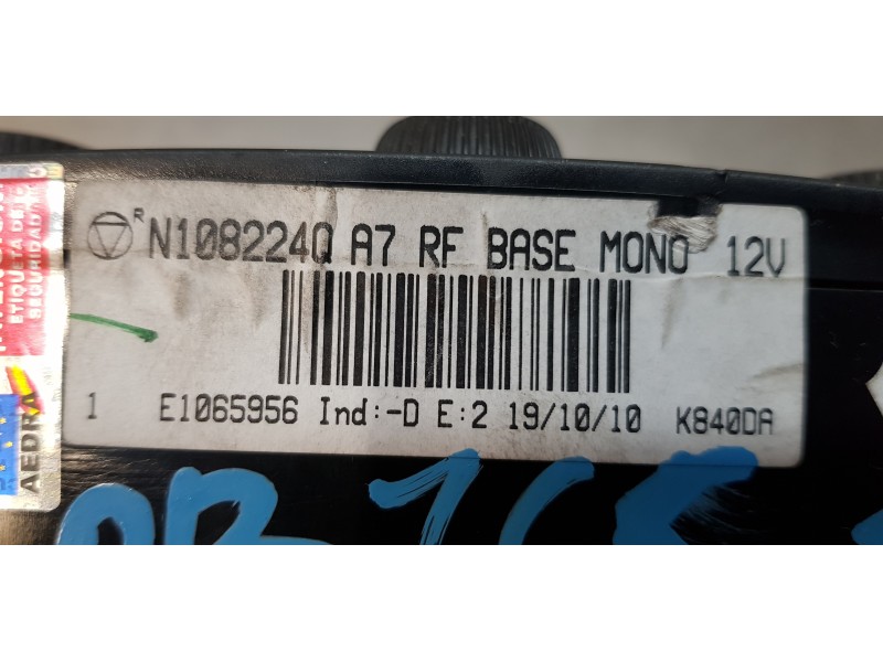 Recambio de mando calefaccion / aire acondicionado para peugeot 207 confort referencia OEM IAM 6452Q6   Recambio de mando calefaccion / aire acondicionado para peugeot 207 confort referencia OEM IAM 6452Q6