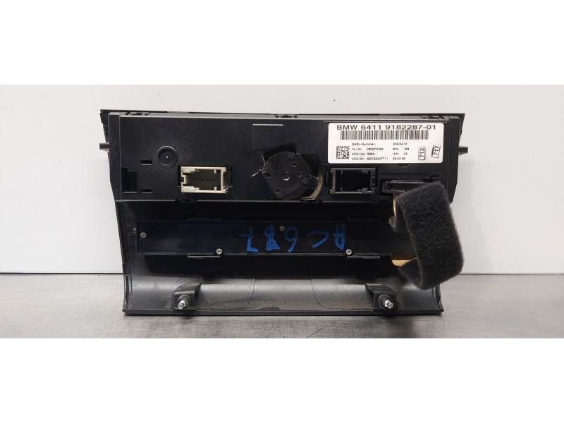 Recambio de mando climatizador para bmw serie 1 berlina (e81/e87) 118d referencia OEM IAM 64119182287   Recambio de mando climatizador para bmw serie 1 berlina (e81/e87) 118d referencia OEM IAM 64119182287