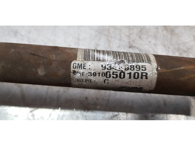 Recambio de transmision delantera derecha para fiat talento kombi (296) l1h1 1,0t family (m1) referencia OEM IAM 391005010R   Recambio de transmision delantera derecha para fiat talento kombi (296) l1h1 1,0t family (m1) referencia OEM IAM 391005010R