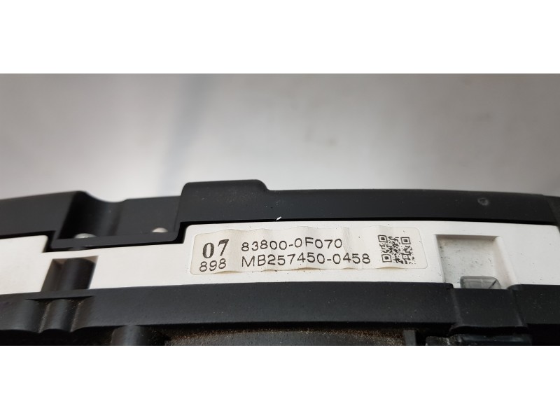 Recambio de cuadro instrumentos para toyota verso comfort referencia OEM IAM 838000F070  