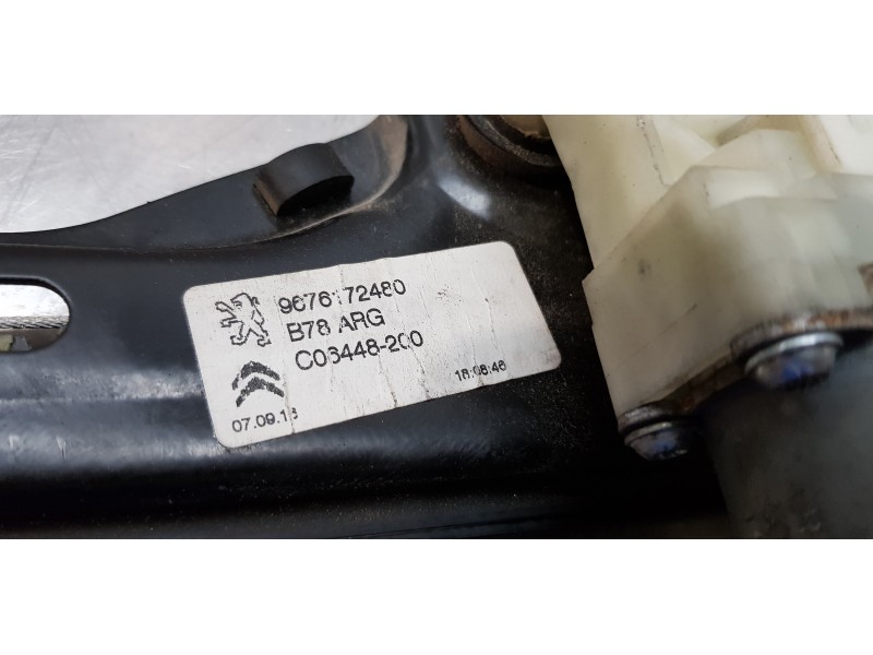 Recambio de elevalunas trasero izquierdo para citroen c4 picasso feel edition referencia OEM IAM 9676172480   Recambio de elevalunas trasero izquierdo para citroen c4 picasso feel edition referencia OEM IAM 9676172480