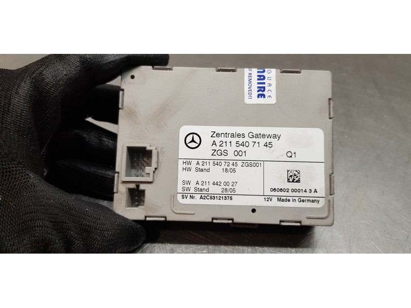 Recambio de modulo electronico para mercedes clase cls (w219) 350 cgi (219.357) referencia OEM IAM A2115407145  