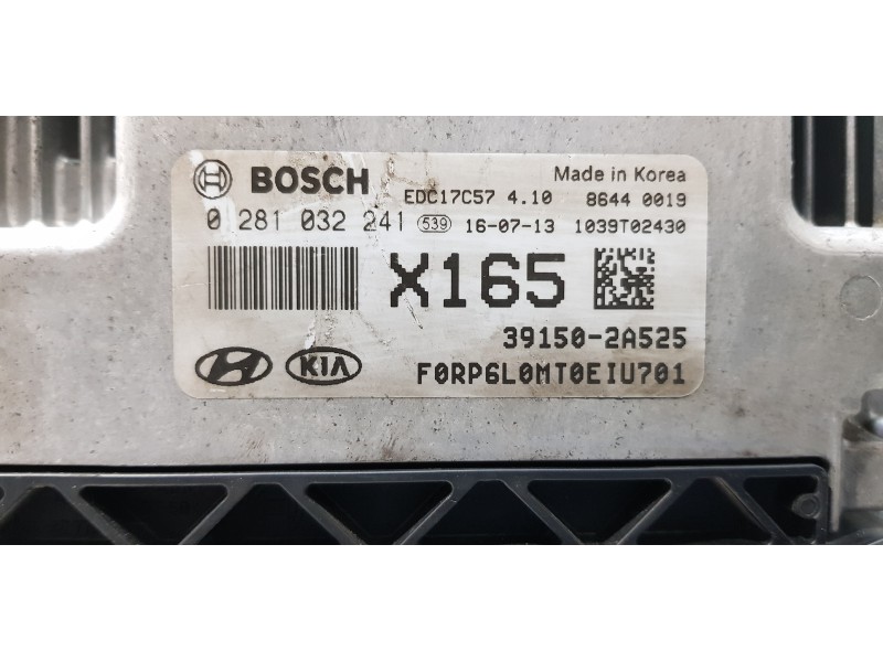 Recambio de centralita motor uce para kia carens ( ) concept referencia OEM IAM 391502A525  