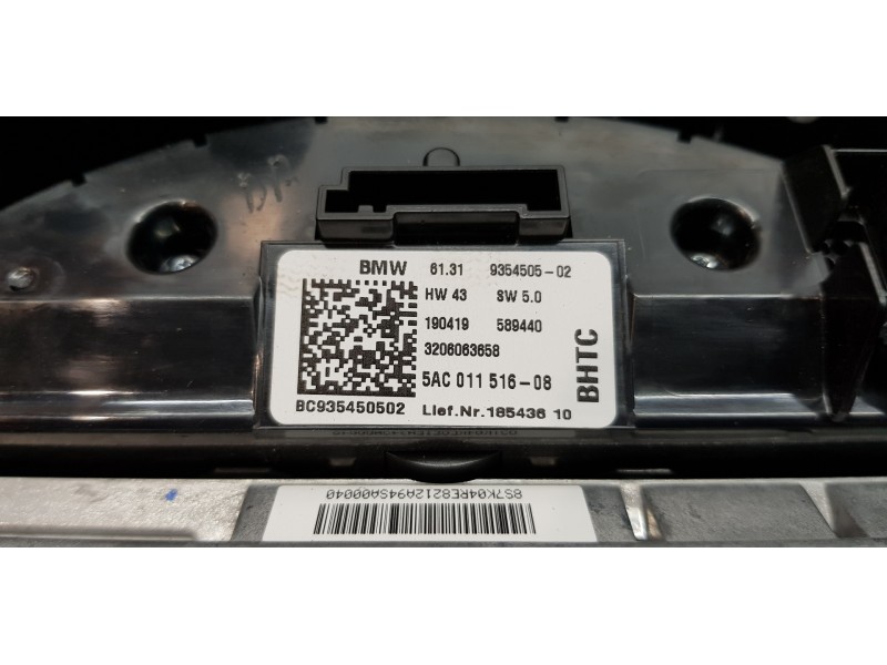 Recambio de pantalla multifuncion para mini mini 5-trg. (f55) one referencia OEM IAM 65508803370  