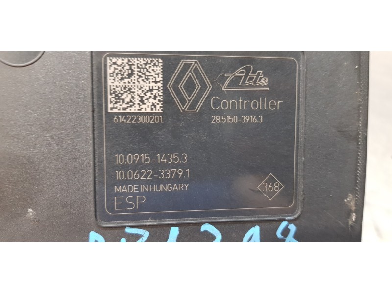 Recambio de abs para dacia lodgy laureate referencia OEM IAM 476608796R   Recambio de abs para dacia lodgy laureate referencia OEM IAM 476608796R