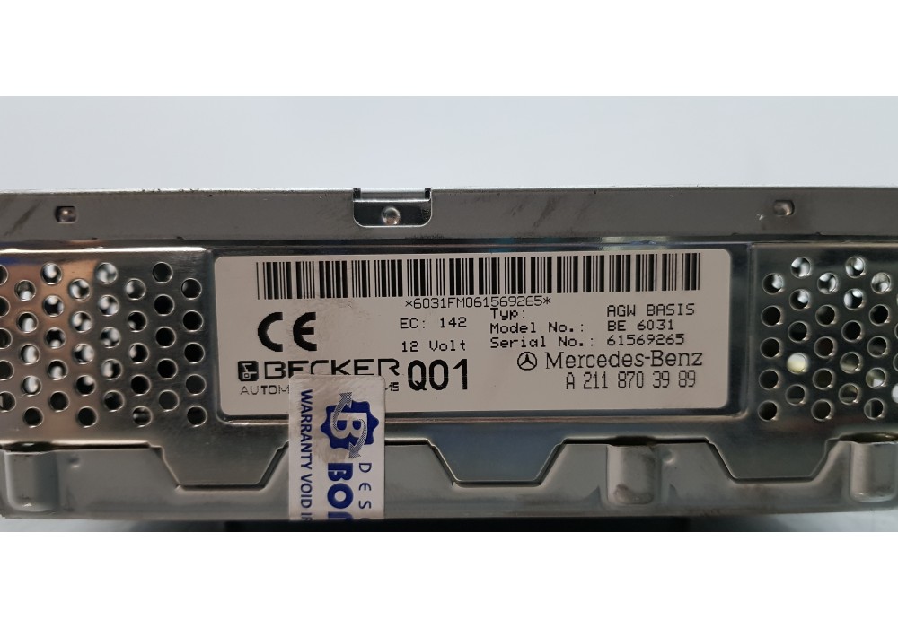 Recambio de amplificador de audio para mercedes clase cls (w219) 350 cgi (219.357) referencia OEM IAM A2118703989  