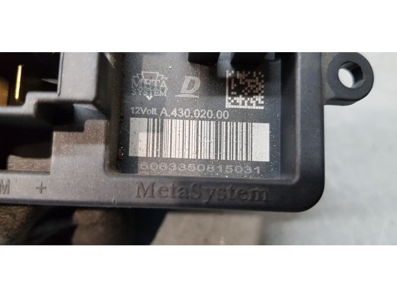 Recambio de resistencia calefaccion para iveco daily caja cerrada furgón 3.5 t referencia OEM IAM 42569369   Recambio de resistencia calefaccion para iveco daily caja cerrada furgón 3.5 t referencia OEM IAM 42569369