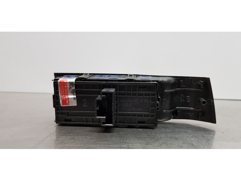 Recambio de mando elevalunas delantero izquierdo para skoda fabia active referencia OEM IAM 5E0959857A   Recambio de mando elevalunas delantero izquierdo para skoda fabia active referencia OEM IAM 5E0959857A