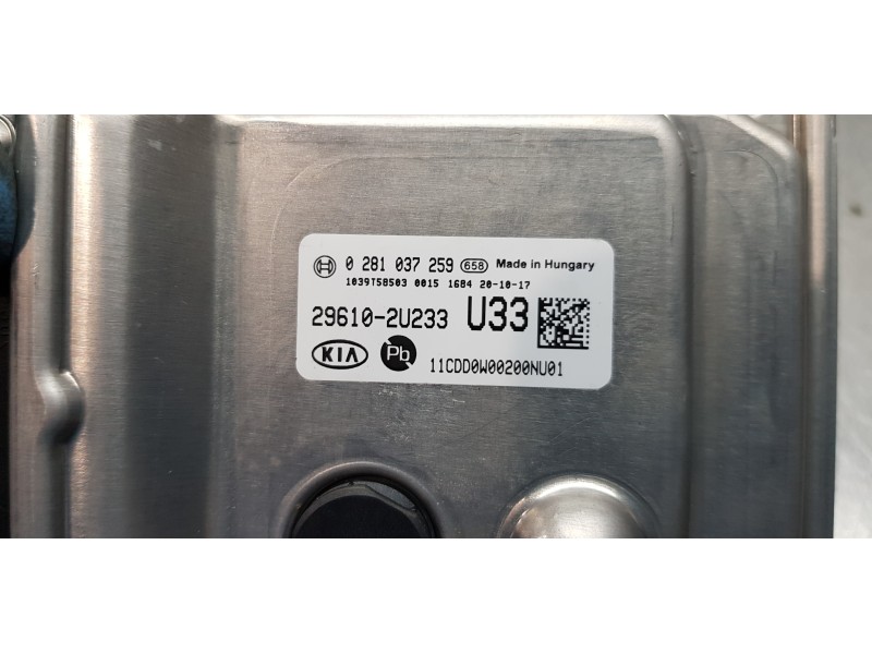 Recambio de modulo electronico para kia ceed sportswagon tech referencia OEM IAM 296102U233 0281037259 