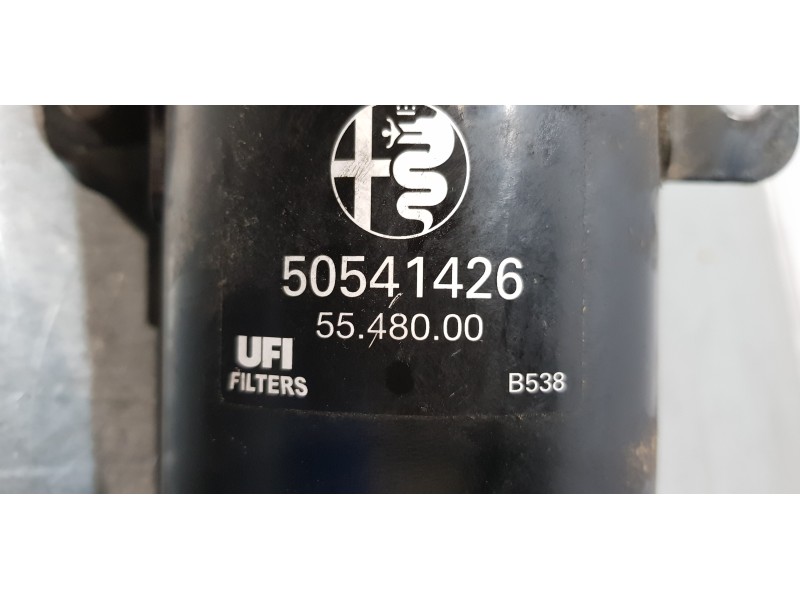 Recambio de soporte filtro gasoil para alfa romeo stelvio (630) super q4 referencia OEM IAM 50541426  