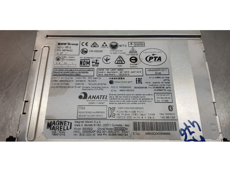 Recambio de modulo electronico para mini mini 5-trg. (f55) one referencia OEM IAM 9824422  