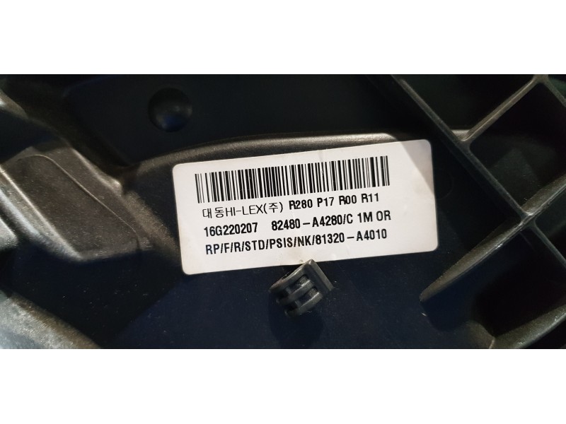 Recambio de elevalunas delantero derecho para kia carens ( ) concept referencia OEM IAM 82460A4000  