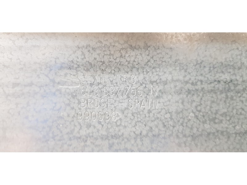 Recambio de elevalunas delantero derecho para seat ibiza (6l1) stella referencia OEM IAM 6L3837752BQ   Recambio de elevalunas delantero derecho para seat ibiza (6l1) stella referencia OEM IAM 6L3837752BQ