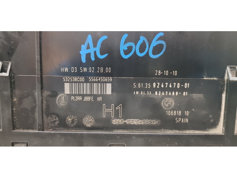 Recambio de modulo confort para bmw serie 3 berlina (e90) 318d referencia OEM IAM 61359247470  