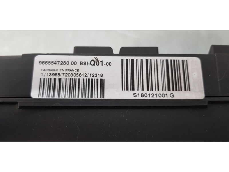 Recambio de caja reles / fusibles para citroen c4 lim. white attraction referencia OEM IAM 9665547280   Recambio de caja reles / fusibles para citroen c4 lim. white attraction referencia OEM IAM 9665547280