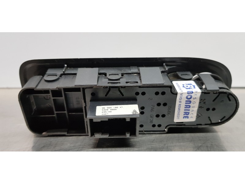 Recambio de mando elevalunas delantero izquierdo para peugeot 308 confort referencia OEM IAM 96565186XT   Recambio de mando elevalunas delantero izquierdo para peugeot 308 confort referencia OEM IAM 96565186XT