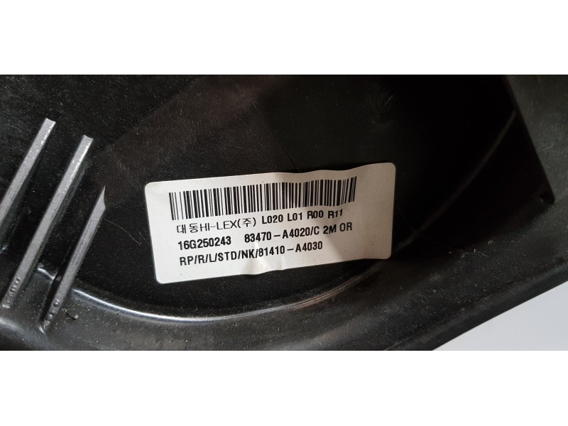 Recambio de elevalunas trasero izquierdo para kia carens ( ) concept referencia OEM IAM 83450A4000  