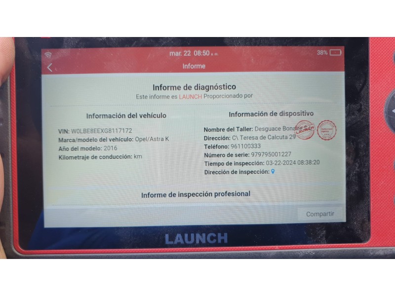 Recambio de caja cambios para opel astra k sports tourer dynamic start/stop referencia OEM IAM 55486827  