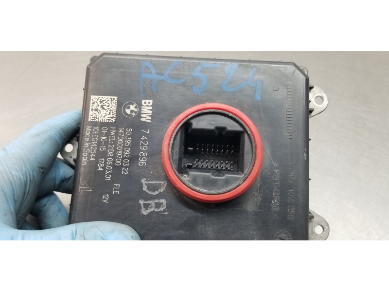 Recambio de centralita faros xenon para bmw serie x1 (f48) sdrive18d referencia OEM IAM 7429896  