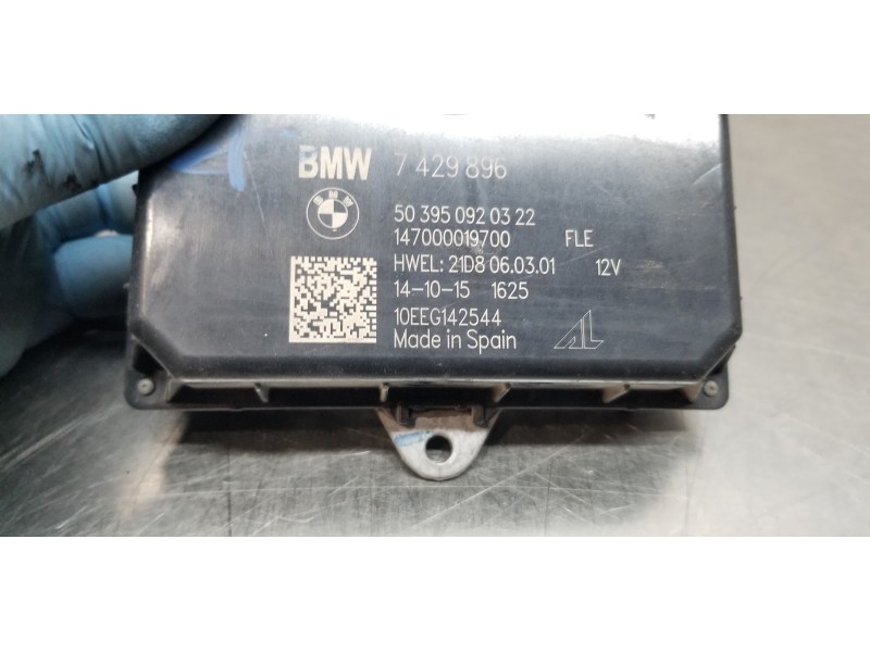 Recambio de centralita faros xenon para bmw serie x1 (f48) sdrive18d referencia OEM IAM 7429896  