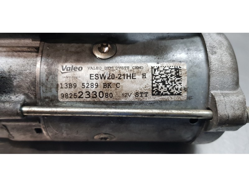 Recambio de motor arranque para citroen c4 picasso live referencia OEM IAM 9825233080  