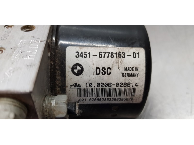 Recambio de abs para bmw serie 1 berlina (e81/e87) 118d referencia OEM IAM 34516778163   Recambio de abs para bmw serie 1 berlina (e81/e87) 118d referencia OEM IAM 34516778163