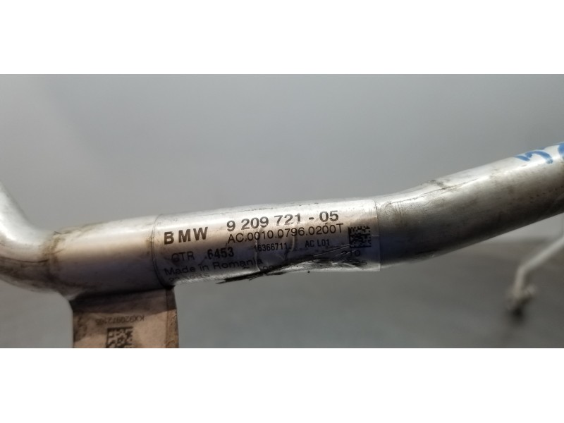 Recambio de tubos aire acondicionado para bmw serie x1 (f48) sdrive18d referencia OEM IAM 64539209721  