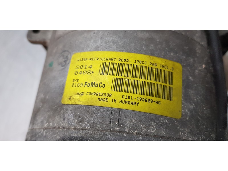Recambio de compresor aire acondicionado para ford fiesta (ccn) trend referencia OEM IAM C1B119D629AG  