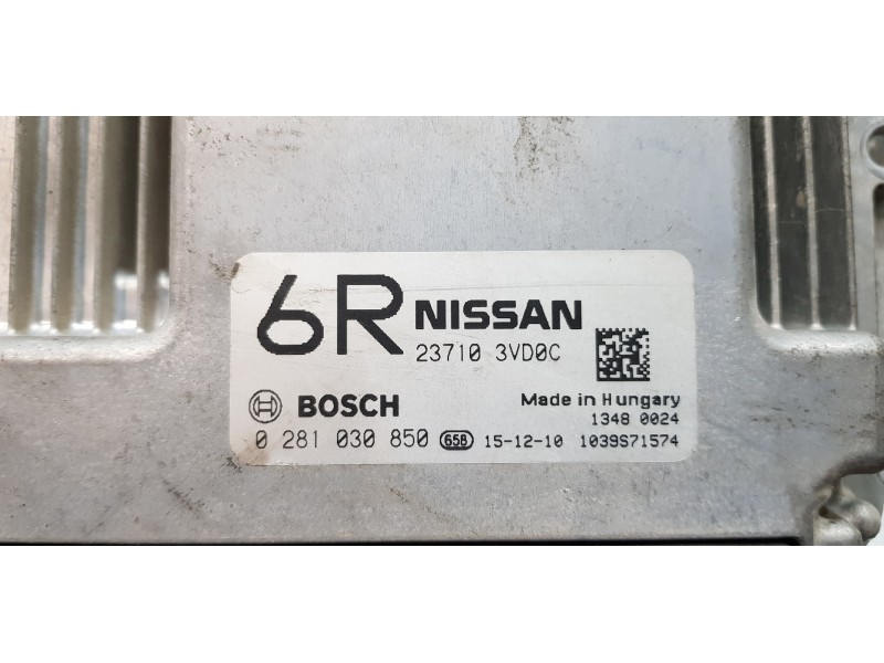 Recambio de centralita motor uce para nissan nv 200 (m20) kombi comfort referencia OEM IAM 237103VD0C 0281030850 