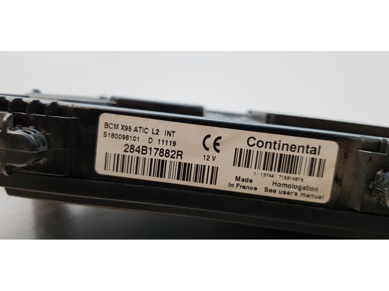 Recambio de modulo confort para renault scenic iii authentique referencia OEM IAM 284B17882R   Recambio de modulo confort para renault scenic iii authentique referencia OEM IAM 284B17882R