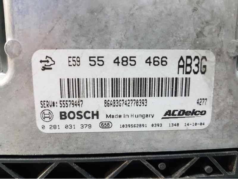 Recambio de centralita motor uce para opel zafira tourer expression referencia OEM IAM 0281031379  