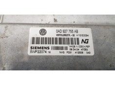 Recambio de centralita cambio automatico para volkswagen touareg (7la) tdi v10 referencia OEM IAM 0AD927755AB 5WP22074  2